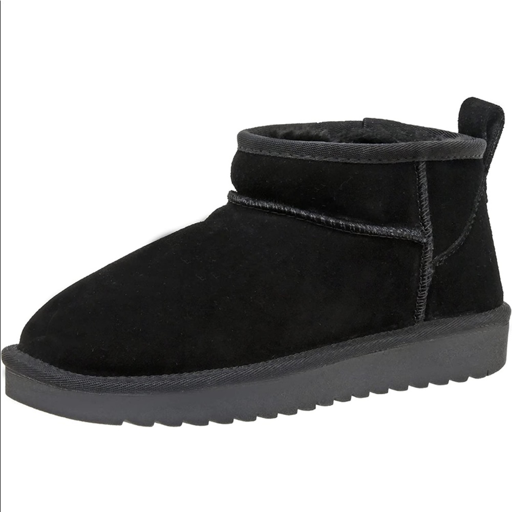 Cushionaire mini shearling boots
